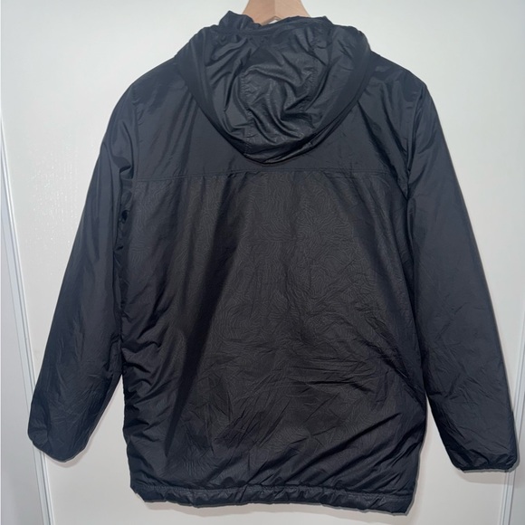 The North Face Reversible True Or False Hooded Jacket Boy’s Size XL 18/20 Black - Picture 2 of 16